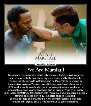postere we are marshall