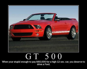 funny mustang motivational posters