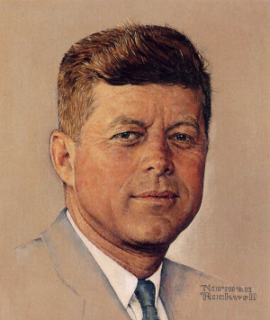 Norman Rockwell (1894-1978), “Portrait of John F. Kennedy,” 1960 ...
