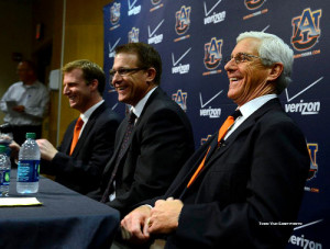 Auburn football coaches from left to right: Offensive Coordinator ...