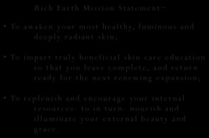 Rich Earth Mission Statement