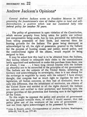 Act I : The Struggle for Federal Supremacy: Finessing Expansion with ...