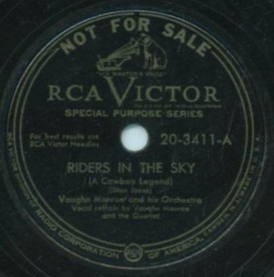 Vaughn monroe 78 riders in the sky story behind riders in the sky rca
