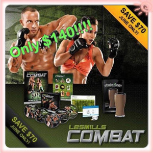 ... Month – Save on the LES MILLS COMBAT Challenge Pack – June only