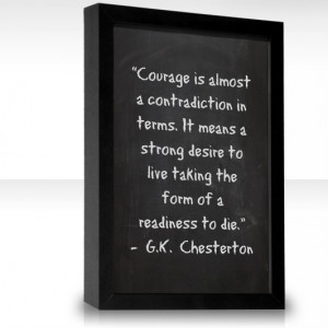 quot; – G.K. Chesterton motivational inspirational love life quotes ...