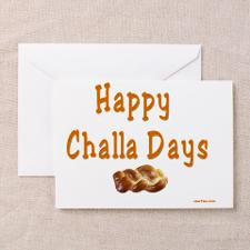 Happy Challa Days flat Greeting Card for