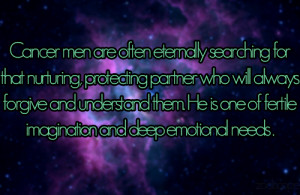 astrology cancer men love