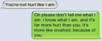 hurt #lie #liar #sad