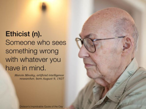 ... Marvin Minsky, artificial intelligence researcher, born August 8, 1927