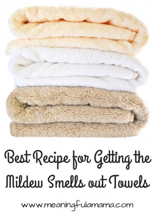 mildew smell out of towels mustyMildew Smells, Colors Towels, Cleaning ...