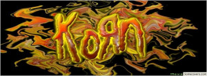 Korn Fire Yellow Flame Facebook Timeline Cover56