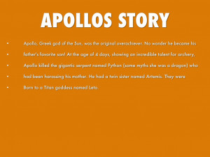 APOLLOS STORY