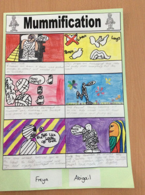 Well done year 6 – super research, teamwork and artistic skill.