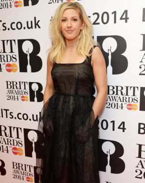 Ellie Goulding nominated for a Brit 2014 [Getty/Wenn]