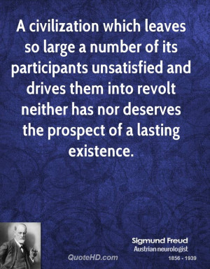 which leaves so large a number of its participants unsatisfied ...