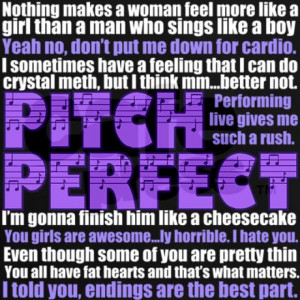 pitch_perfect_quotes_womens_dark_tshirt.jpg?color=Black&height=460 ...