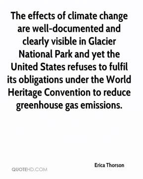 Erica Thorson - The effects of climate change are well-documented and ...