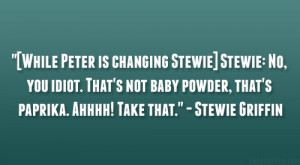 Best Stewie Griffin Quotes
