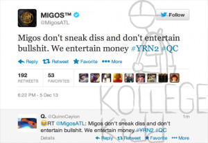It is rumored Migos new song Brokanese sparked the beef