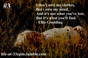 Ellie Goulding Quotes