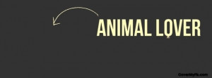 Animal lover Facebook Cover
