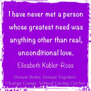 Love Quote of the day. Elizabeth Kubler-Ross “I have never met a ...