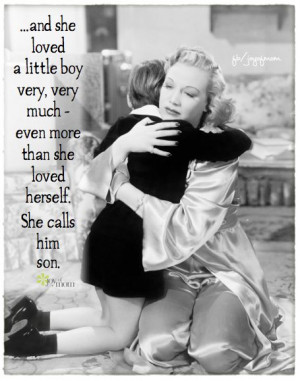 she loved a little boy very very much