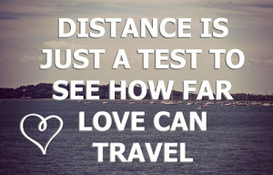 Long Distance Romantic Love Quotes
