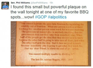 PHOTO: Quote on Wall of Small-Town BBQ Joint Is Going Viral... And You ...