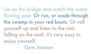 Tove Jansson quote