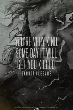 Sandor Clegane // The Hound // Game Of Thrones More