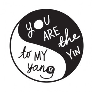 you are the yin to my yang. @amber_perry19 made me think you.