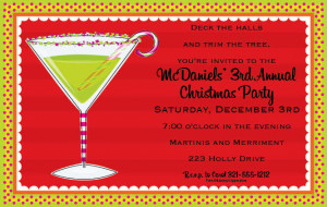 ... the most popular Christmas Open House Invitation designs available