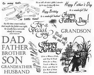... -Rubber-Stamp-Sheets-Men-Father-Fishing-Quotes-Sayings-Tools-Dad