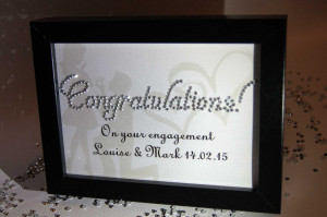 Congratulations On Your Engagement, Sparkle Word Art Pictures, Quotes ...
