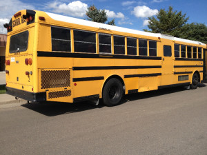 2007 Thomas Saf T Liner School Bus With Wheelchair Lift Stock