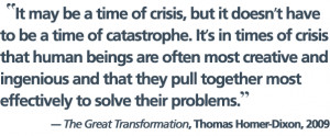 Navigating the Coming Chaos of Unprecedented Transitions