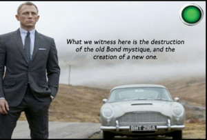 ... james bond says his hobby is resurrection like many times in the bond