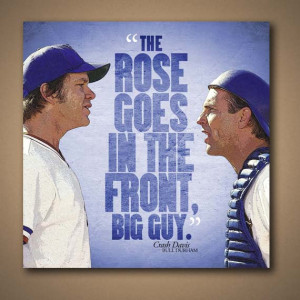 Bull Durham Quotes Bull durham crash davis quote