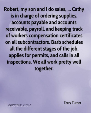 receivable, payroll, and keeping track of workers compensation ...