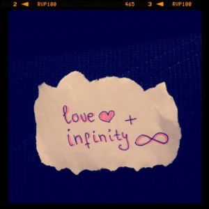love #infinity #cute #heart #pink