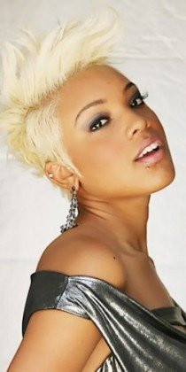 Platinum Blonde Hair On African American Women