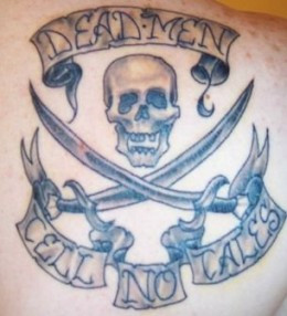Get a Pirate Themed Tattoo: Pirate Skull Tattoos and More