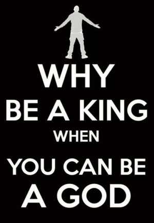 Why Be A King Can You When God Eminem