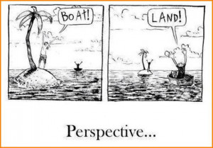 Perspective is the lens with which we digest and react to the world we ...