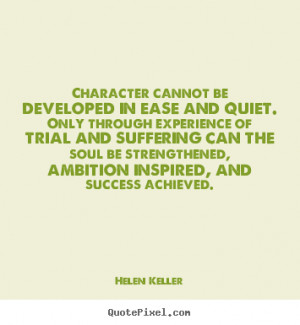quote about success by helen keller design your own quote picture here