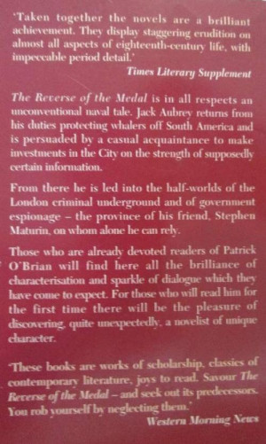 The Reverse of the Medal - Patrick O'Brian