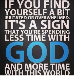 Priorities *Put God first and the rest will fit :-)