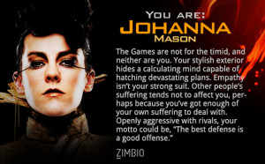 You are Johanna Mason!
