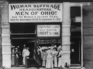 Description Woman suffrage headquarters Cleveland.jpg